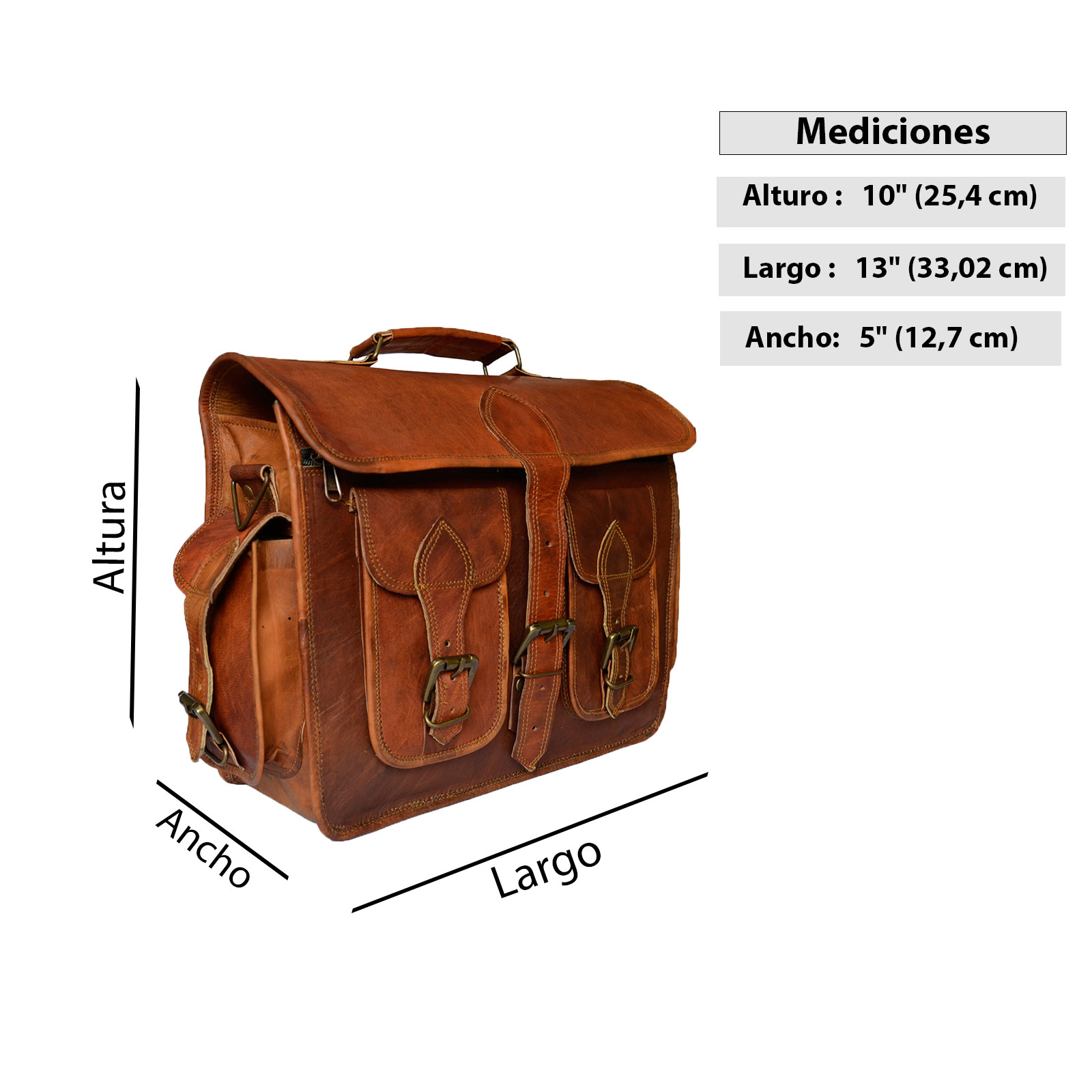 Vintage Genuine  Leather Briefcase Camera Lens DSLR Sony Canon Nikon Bag